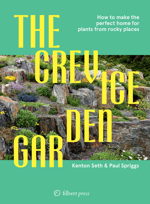 The Crevice Garden von Kenton Seth und Paul Spriggs – Buchcover (Filbert Press)