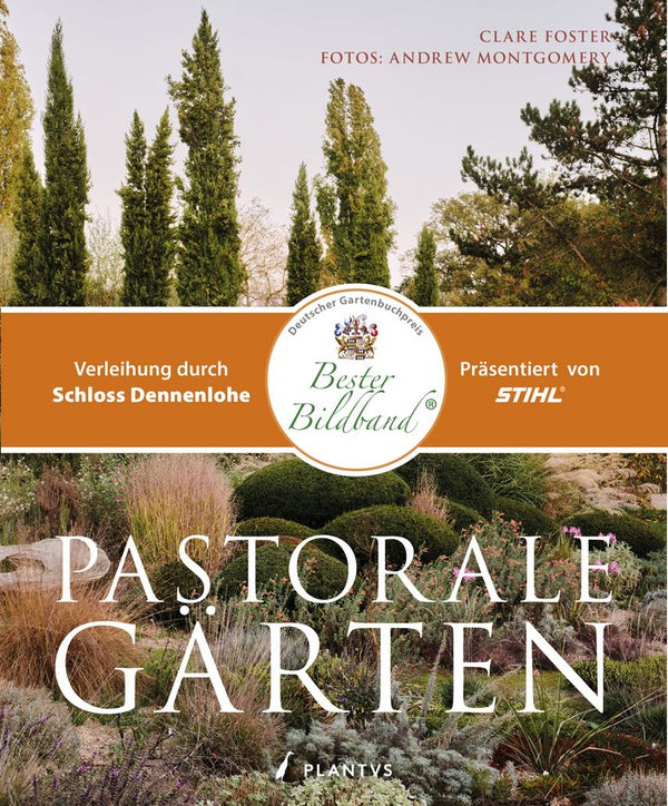 Buchcover Pastorale Gärten – wo Natur auf Gartenkunst trifft.