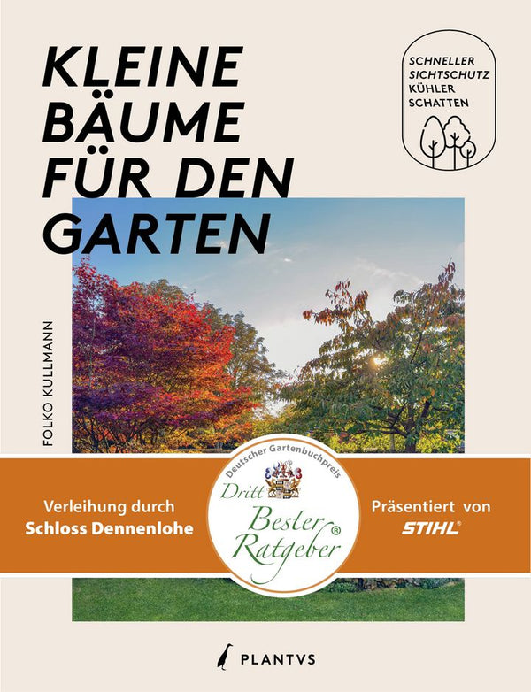 Buchcover Kleine Bäume für den Garten.