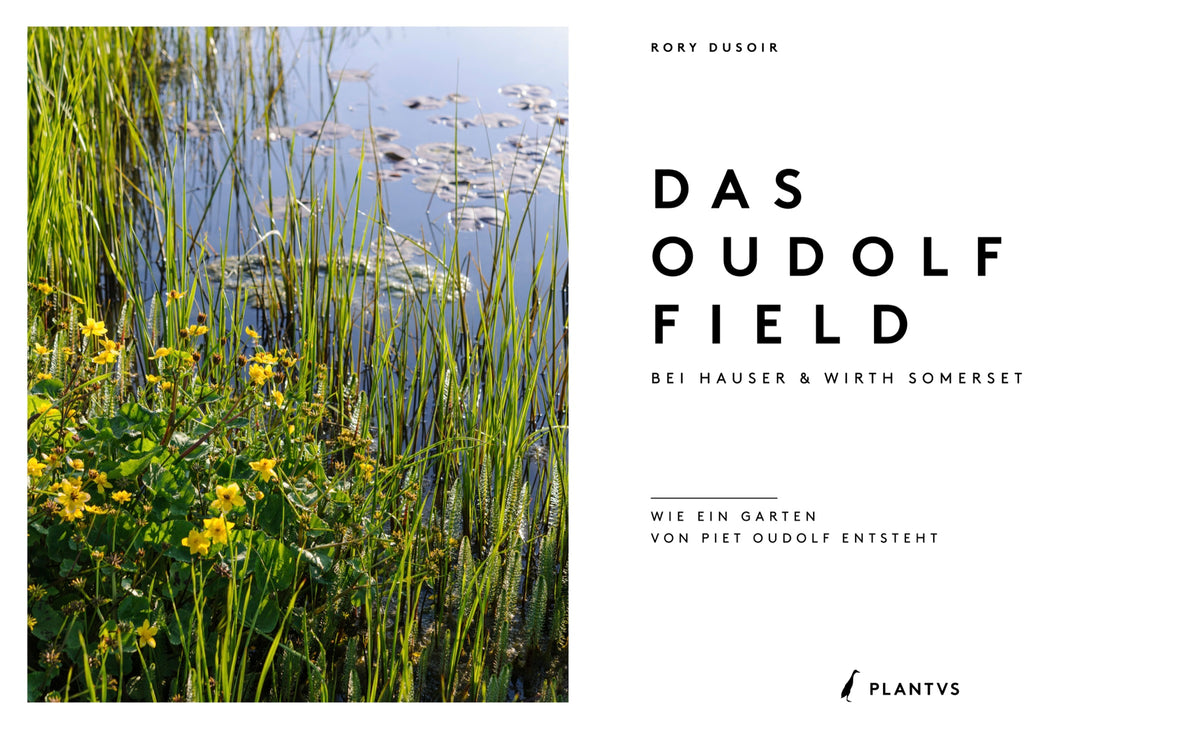 Titelseite des Buchs „Das Oudolf Field bei Hauser & Wirth Somerset“ von Rory Dusoir