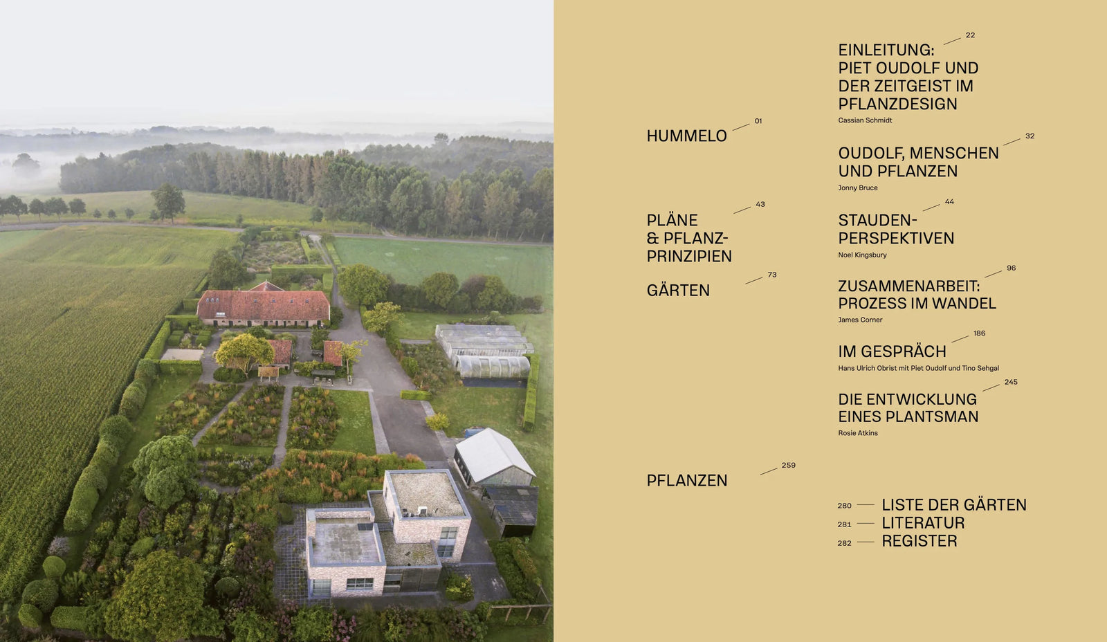 Doppelseite – Piet Oudolf. Das Werk, S. 8–9